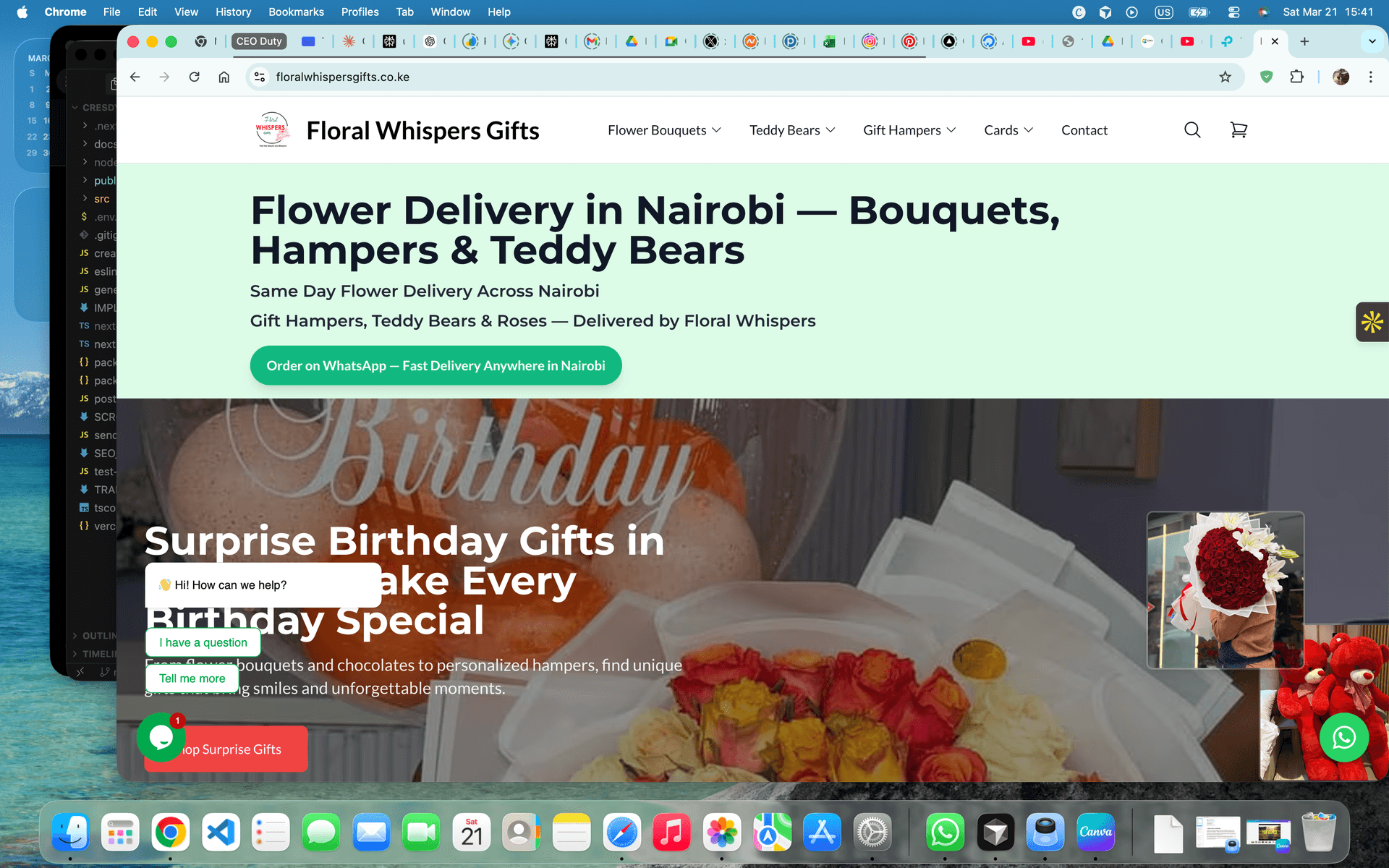 Floral Whispers Gifts screenshot 1